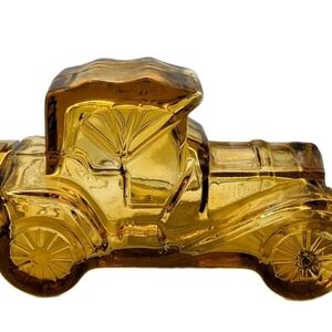 Vintage Avon Collectible "Packard Roadster" Oland Cologne Bottle 6oz, Amber